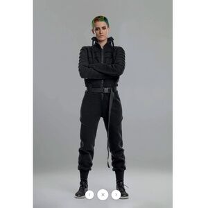 MDNT45 TSUYOMI WINTER UTILITY CARGO JUMPSUIT - S